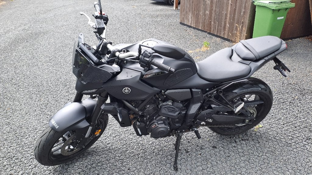 Yamaha MT07 Y-AMT 2025 - Sport Pack - 1239km - Nieuwstaat!, Motoren, Motoren | Yamaha, 2 cilinders, Occasion, Motorrijbewijs A