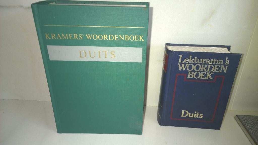 Woordenboeken- allerlei  talen +  merken- zie foto's, Boeken, Woordenboeken, Zo goed als nieuw, Duits, Kramers, Ophalen of Verzenden