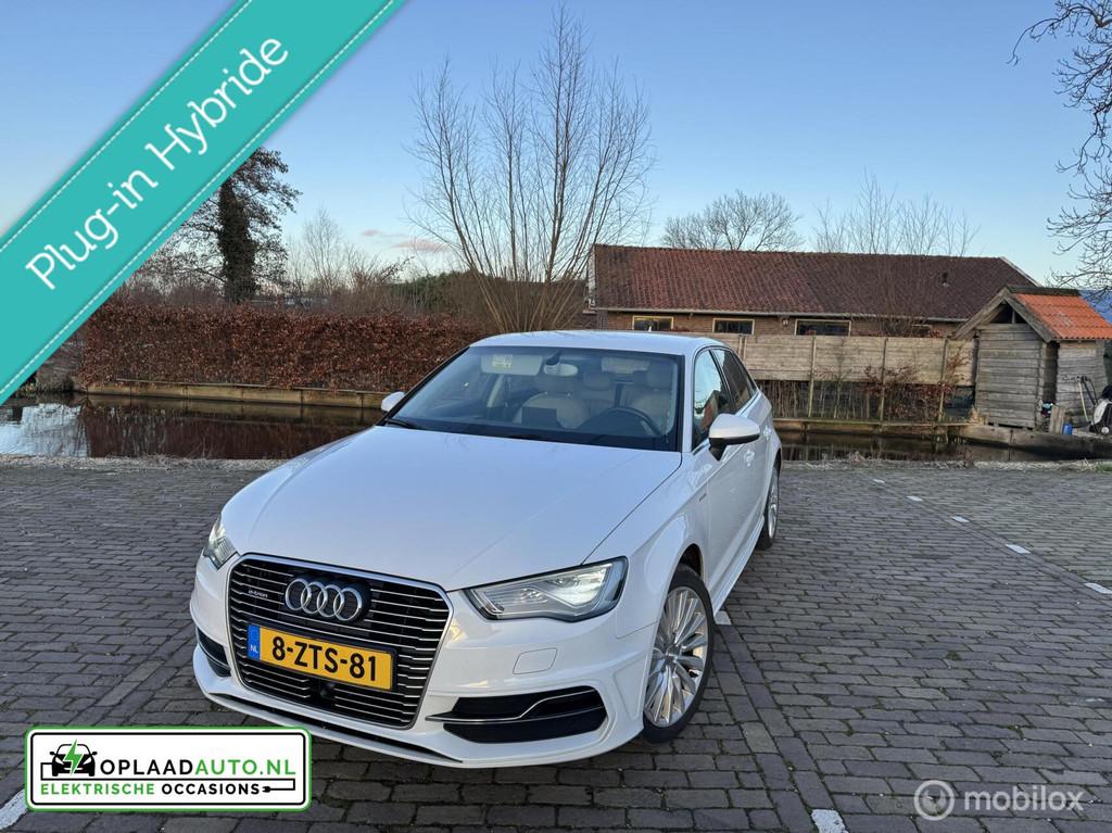 Audi A3 Sportback 1.4 e-tron PHEV - nl auto - 2e eigenaar, Auto's, Audi, Gebruikt, 4 cilinders, Wit, Plug-in hybride