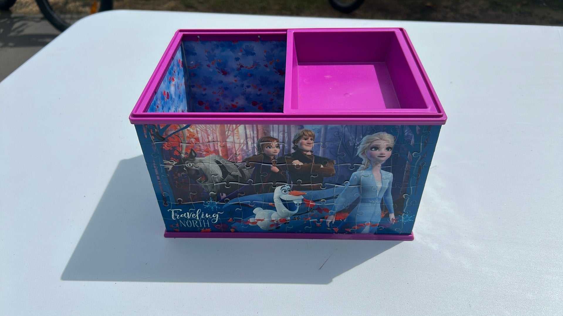 Pennendoosje frozen, Ophalen, Zo goed als nieuw