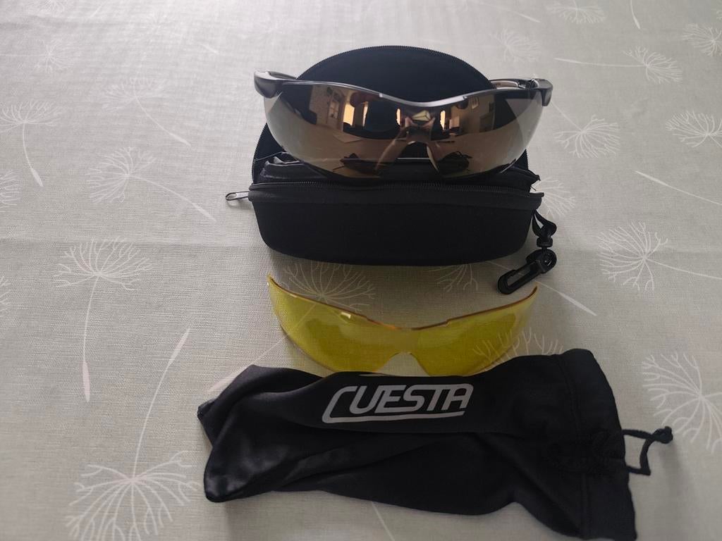 Sportbril Cuesta, Ophalen