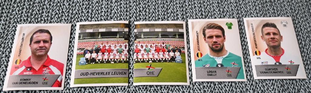 Panini Football 2014 / OHL Leuven / Volledige ploeg, Verzenden, Nieuw, Poster, Plaatje of Sticker