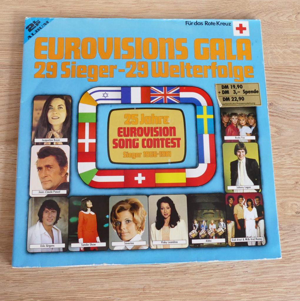 2LP Eurovisions Gala, Enlèvement ou Envoi, Comme neuf, 12 pouces, Pop