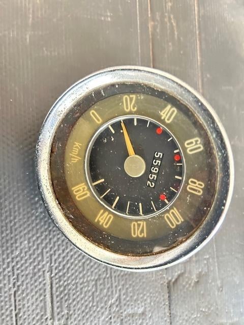 Snelheidsmeter voor Fiat 1200 Spider, Ophalen of Verzenden, Gebruikt, Fiat