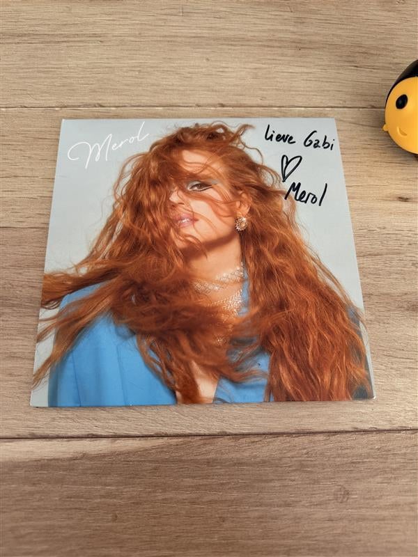 Gesigneerde lp Merol, Cd's en Dvd's, Vinyl | Nederlandstalig, Nieuw in verpakking, Pop, Fotohoes, Inclusief binnenhoes, Limited edition