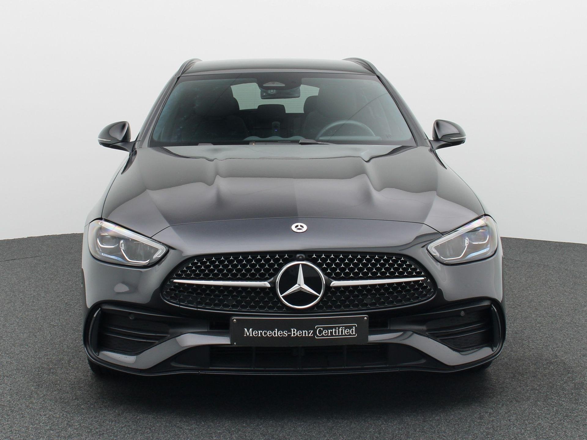 Mercedes-Benz C-Klasse 300 e AMG Line Break + PANORAMISCH DA, Autos, Argent ou Gris, Achat, Entreprise, Noir