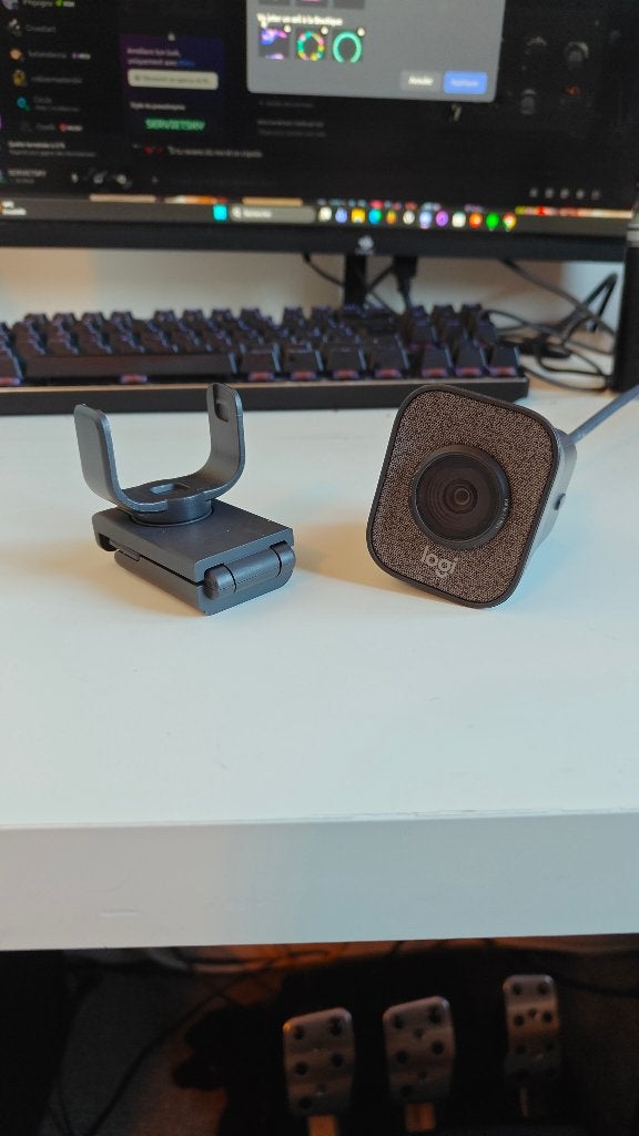 Logitech StreamCam 1080P HD 60fps, Informatique & Logiciels, Logitech, ChromeOS, Clip moniteur, Comme neuf
