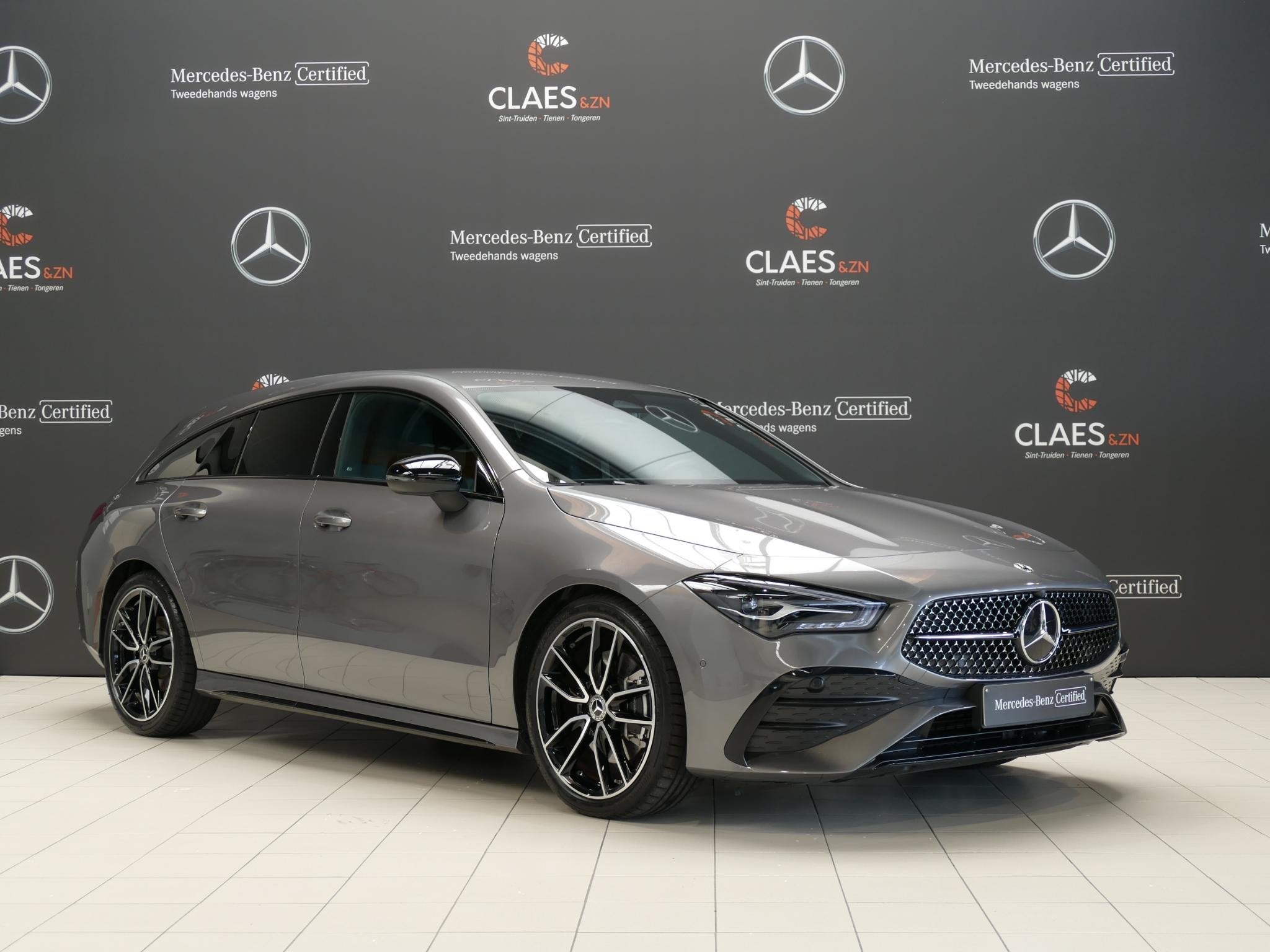 Mercedes-Benz CLA-klasse Shooting Brake 200 AMG Line - DOS 8, Autos, Mercedes-Benz, Achat, Euro 6, Entreprise, Noir