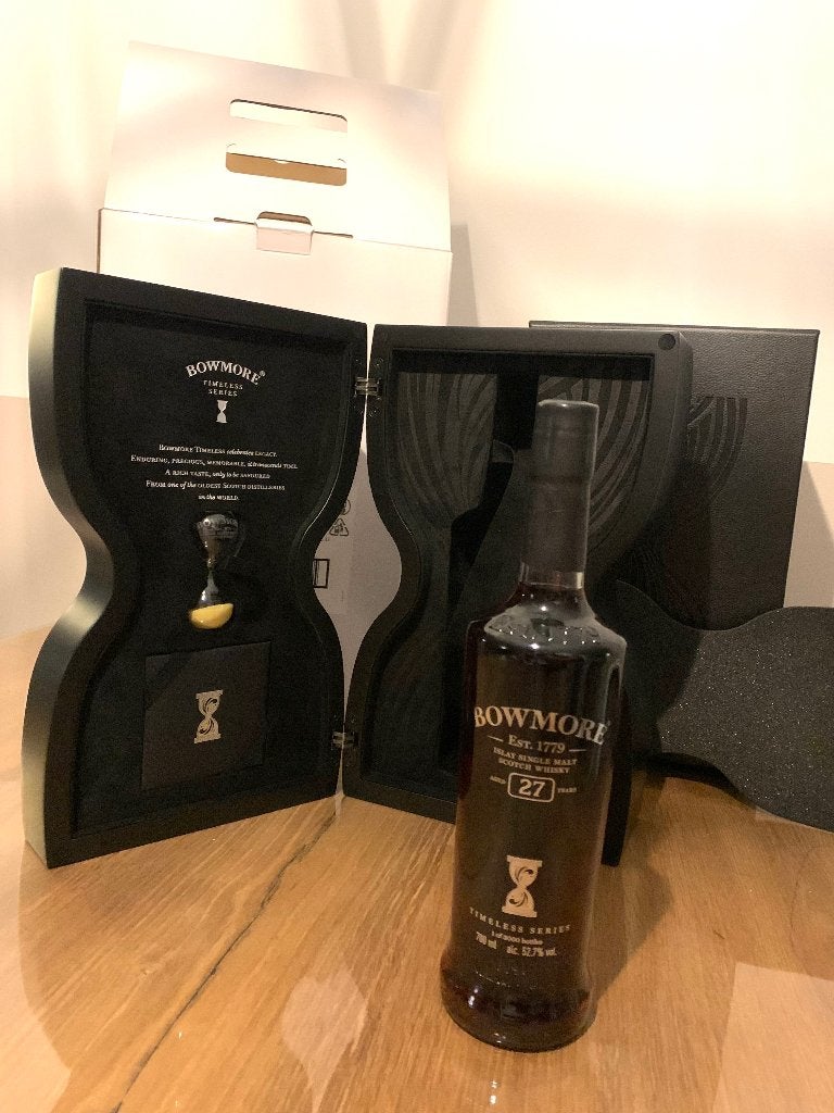 Whisky Bowmore Timeless 27 years, Collections, Vins, Enlèvement ou Envoi, Neuf, Autres types, Pleine
