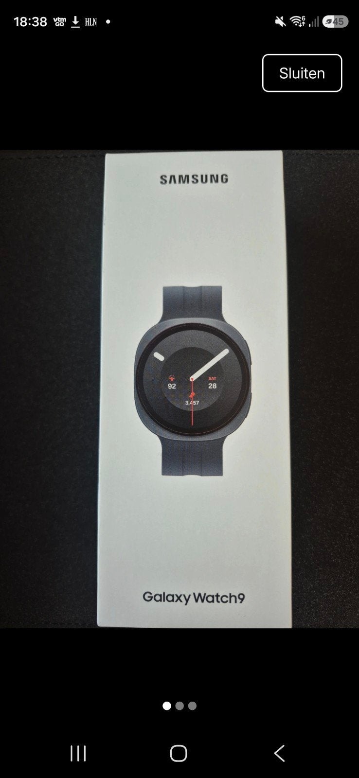 Te koop aangeboden: een gloednieuwe Samsung Galaxy Watch9LTE, Ophalen of Verzenden