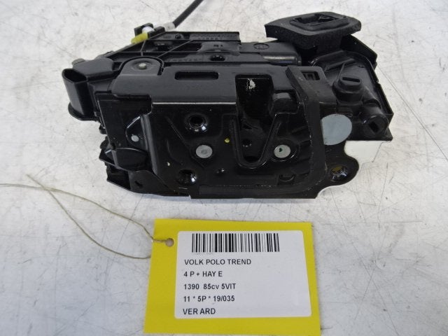 SERRURE DE PORTE ARRIÈRE DROITE Polo V (6R) (5K4839016F), Volkswagen, Volkswagen AG, Utilisé, Kundenbetreuung@volkswagen.de