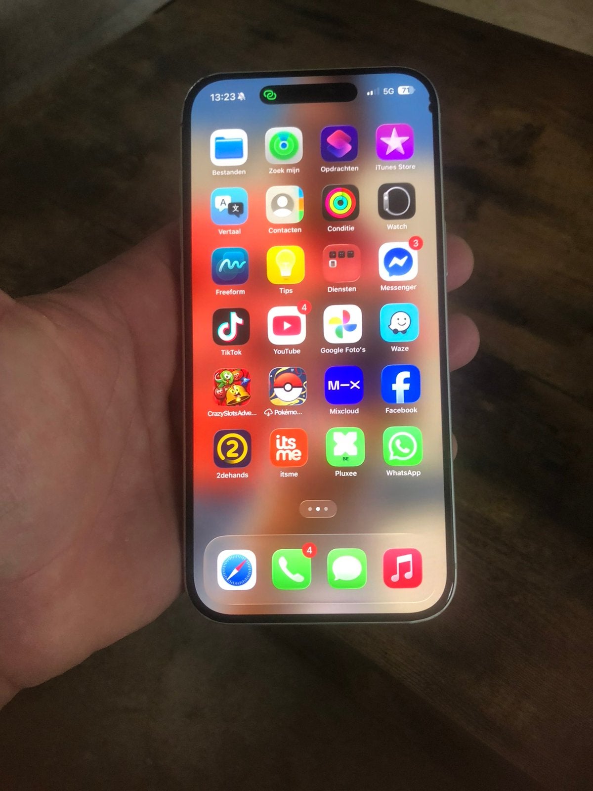 Iphone 17 pro max, Gebruikt, Grijs, 100 %, Ophalen