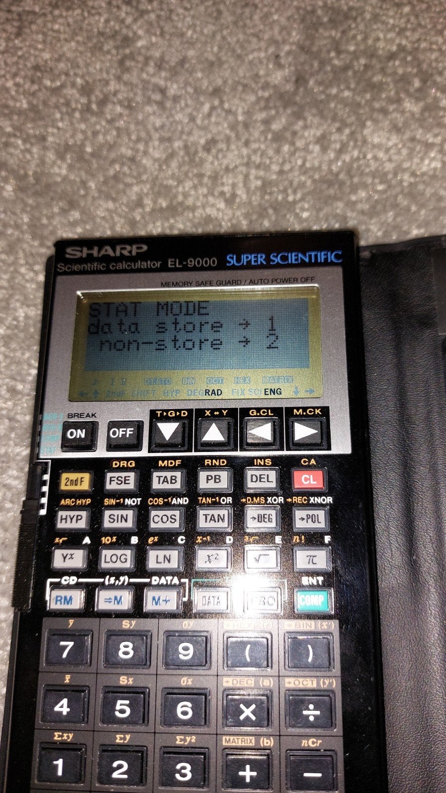 scientific calculator sharp, Diversen, Ophalen