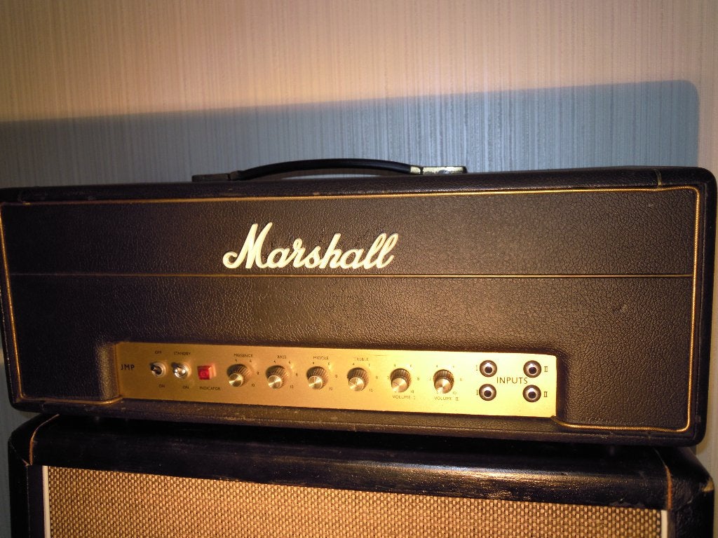 Marshall JMP50 (1968) plexi, Ophalen, Zo goed als nieuw, Gitaar, 50 tot 100 watt