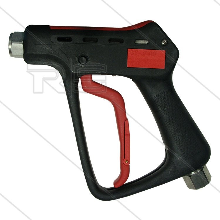 RVS Hogedrukpistool 600 Bar Met Dubbele BSP, Envoi