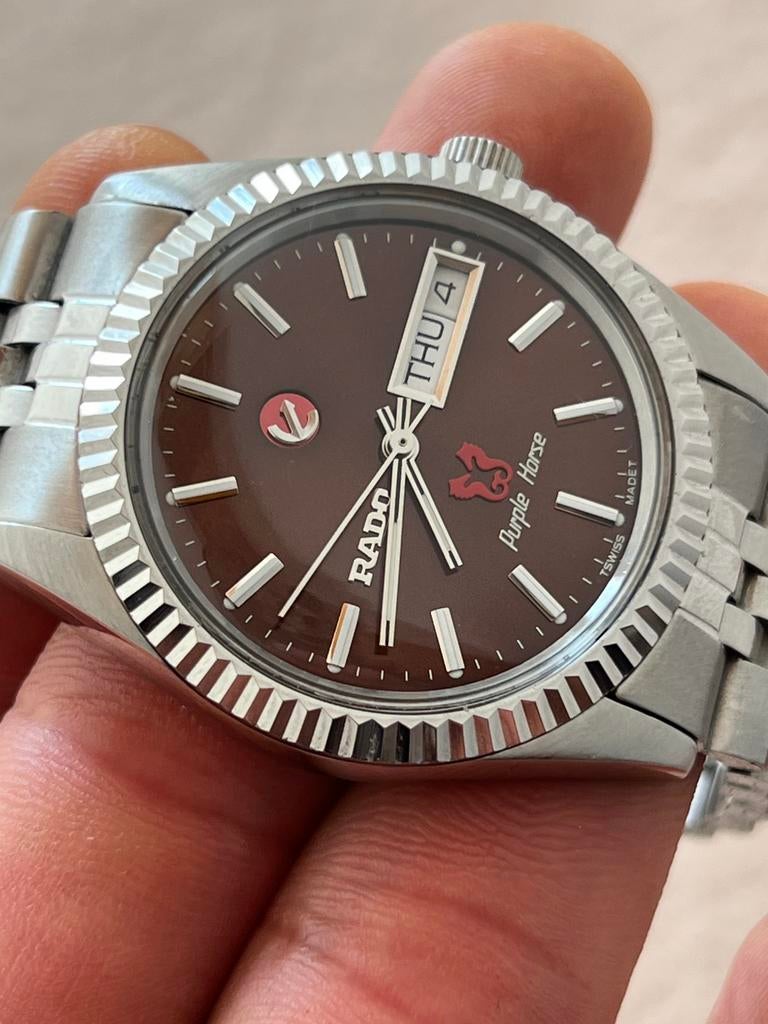 Rado purple horse, Enlèvement ou Envoi, Comme neuf