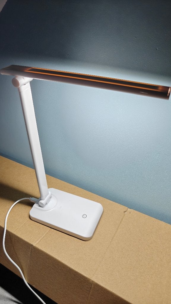 Bureaulamp, Maison & Meubles, Lampes | Lampes de table, Blanc, Enlèvement, Lampe de bureau