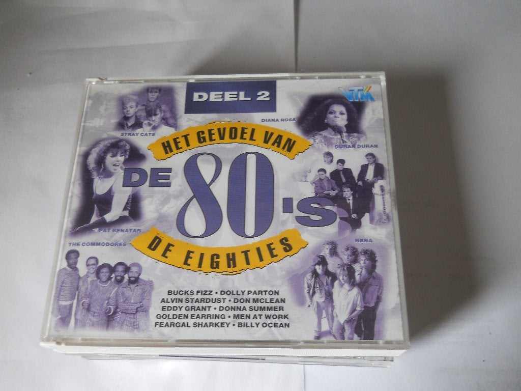 COFFRET DE 2 CD - LA SENSATION DES ANNÉES 80 - PARTIE 2, CD & DVD, Enlèvement ou Envoi, Premier pressage, Comme neuf, Compilation