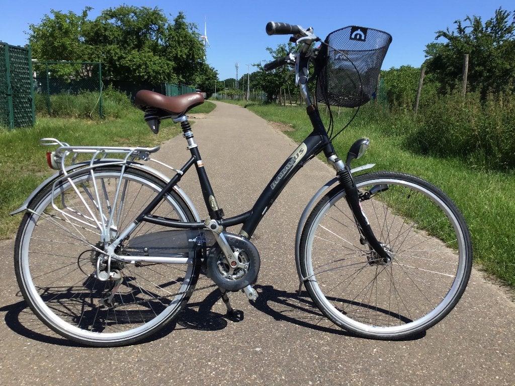 Damesfiets, Ophalen