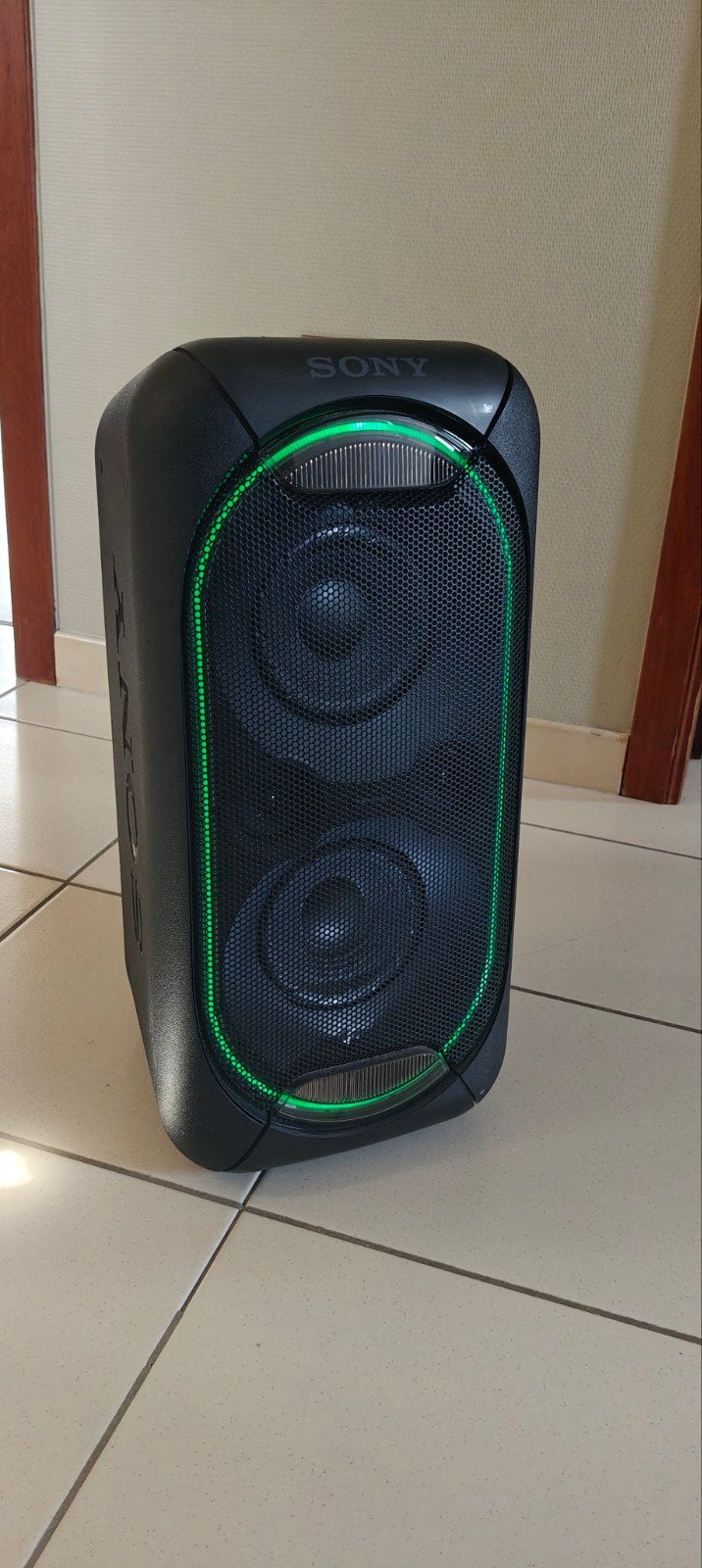 Sony GTK-XB60 Zwart, TV, Hi-fi & Vidéo, Casques audio, Bluetooth, Enlèvement, Sony, Noir
