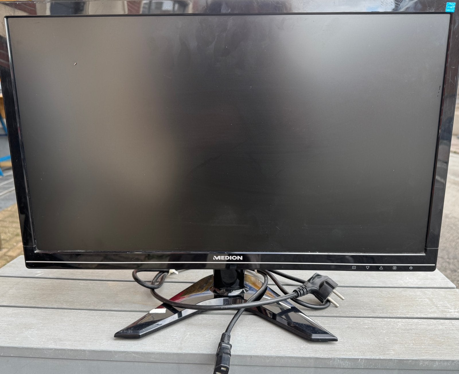 Scherm medion, Computers en Software, Ophalen, Zo goed als nieuw