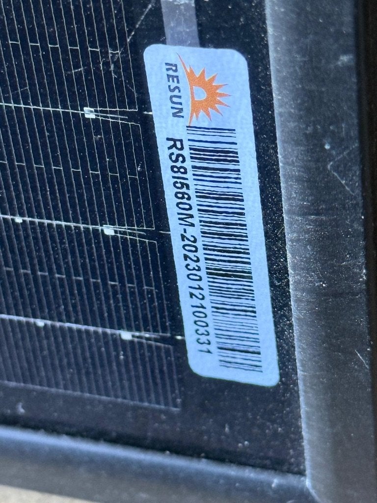 5 Zonnepanelen Resun 560W, Bricolage & Construction, Enlèvement, Neuf, Panneau, Moins de 100 watts-crêtes