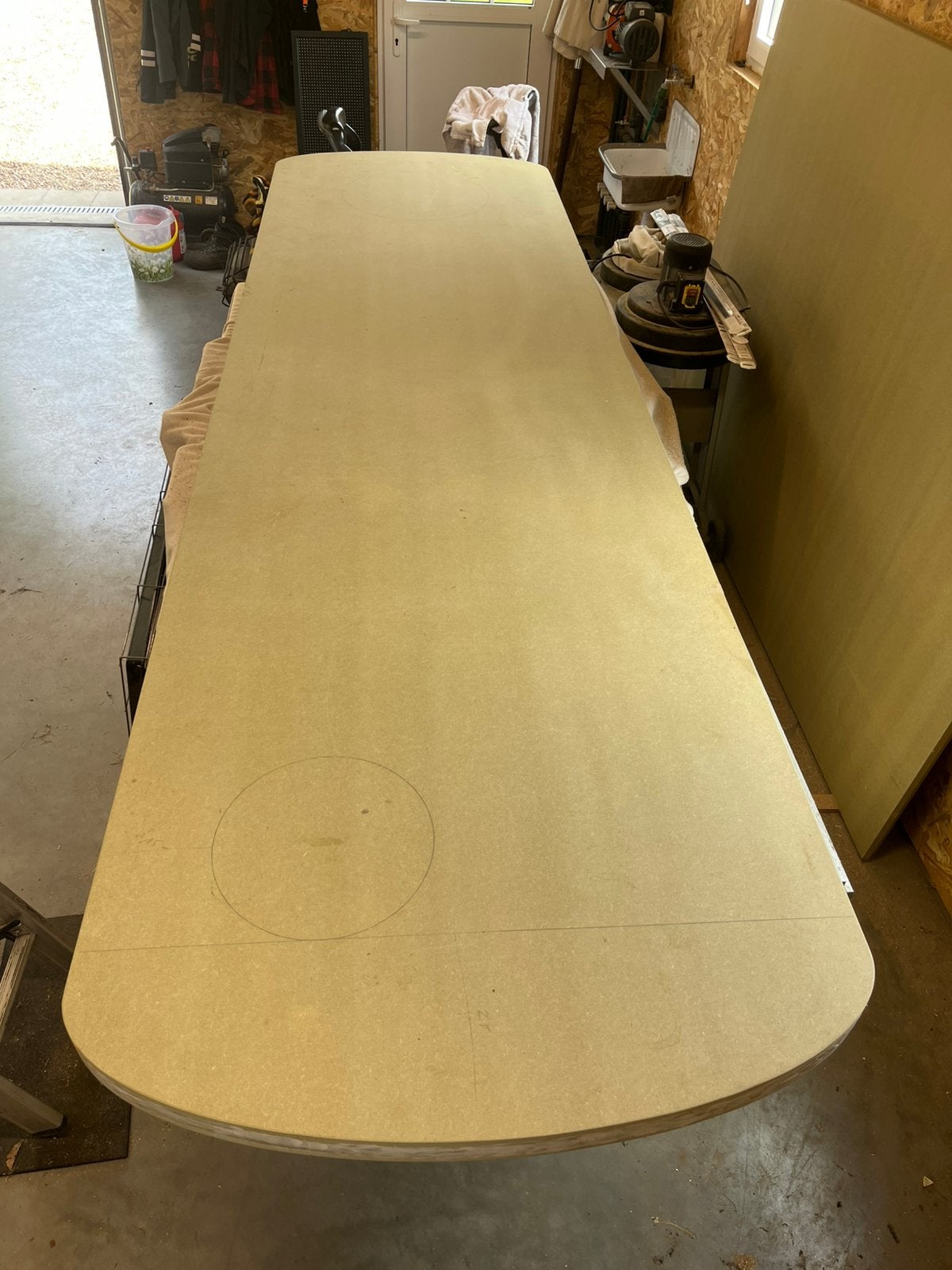 Tafelblad tablet MDF Nieuw, Enlèvement, Comme neuf