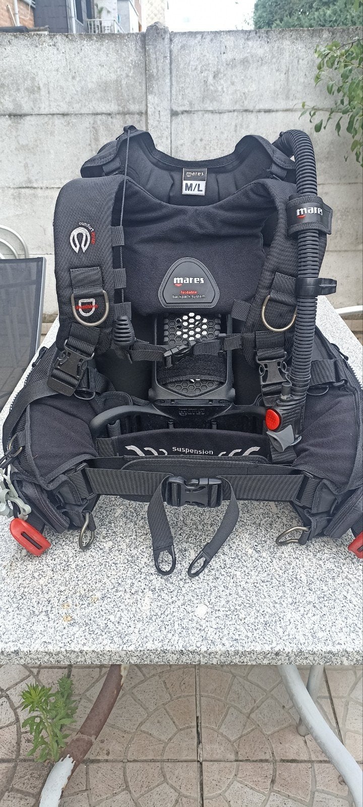 Mares hybride ML met weg werp poket, Watersport en Boten, Ophalen
