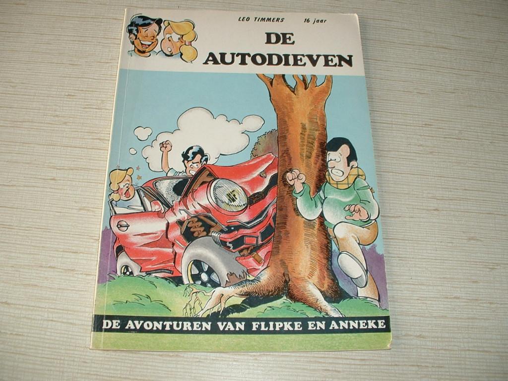 strip de avonturen van flipke en anneke nr 3 de autodieven, Boeken, Leo Timmers, Eén stripboek, Ophalen of Verzenden, Zo goed als nieuw