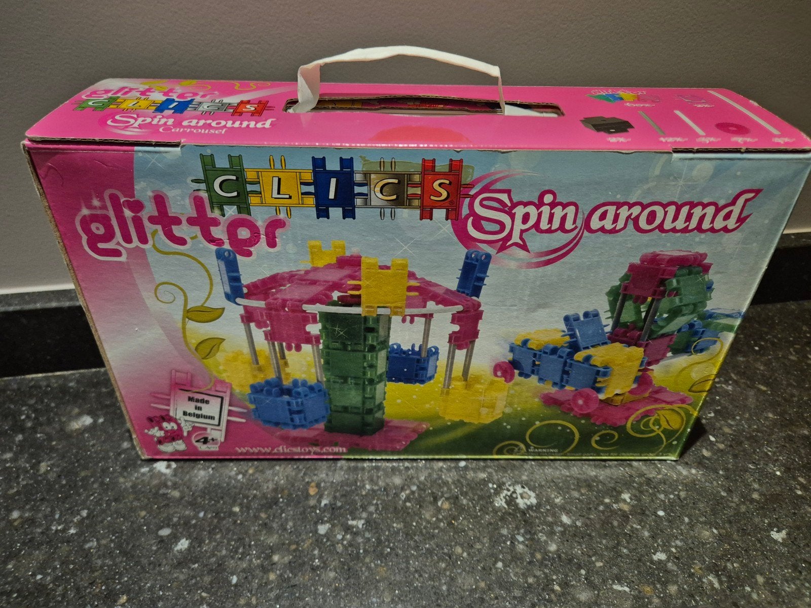 Construction Glitter Spin Saint Nicolas cadeau, Ophalen, Zo goed als nieuw