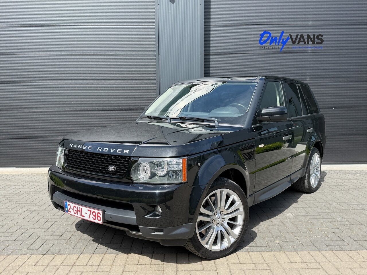Land Rover Range Rover Sport 3.0 TDV6 / Aut. / Leder / Xeno, Zwart, 2993 cc, 0 kg, Bedrijf