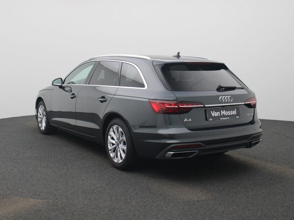 Audi A4 Avant 2.0 30 TDi 100kW S tr Adv Business Ed, Autos, 100 kW, Argent ou Gris, Éclairage LED, A4