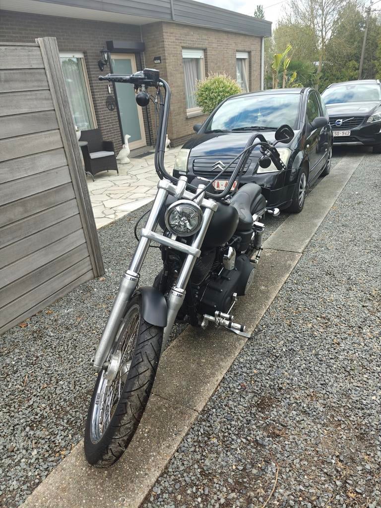 Harley Davidson Dyna Street Bob 2007, Motoren, 2 cilinders, Chopper, Gebruikt, Particulier