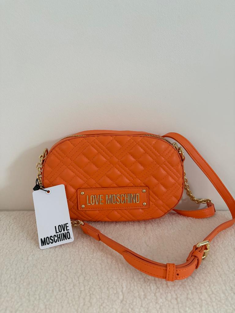 Sac à main Love Moschino orange, Enlèvement, Neuf, Orange, Sac à bandoulière