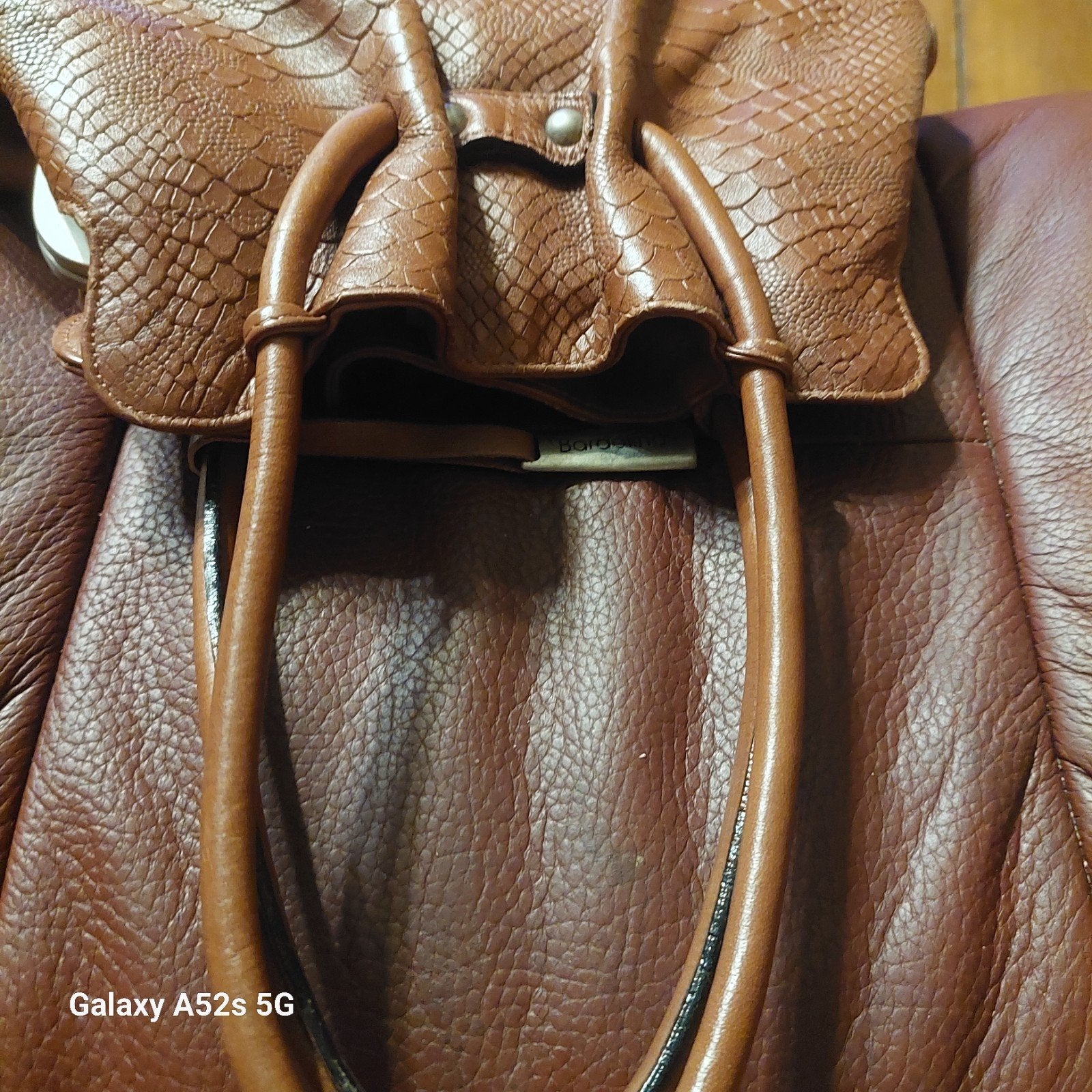 Vintage Bardolino handtas met 3 vakken en beugel, Handtassen en Accessoires, Tassen | Damestassen, Ophalen, Handtas