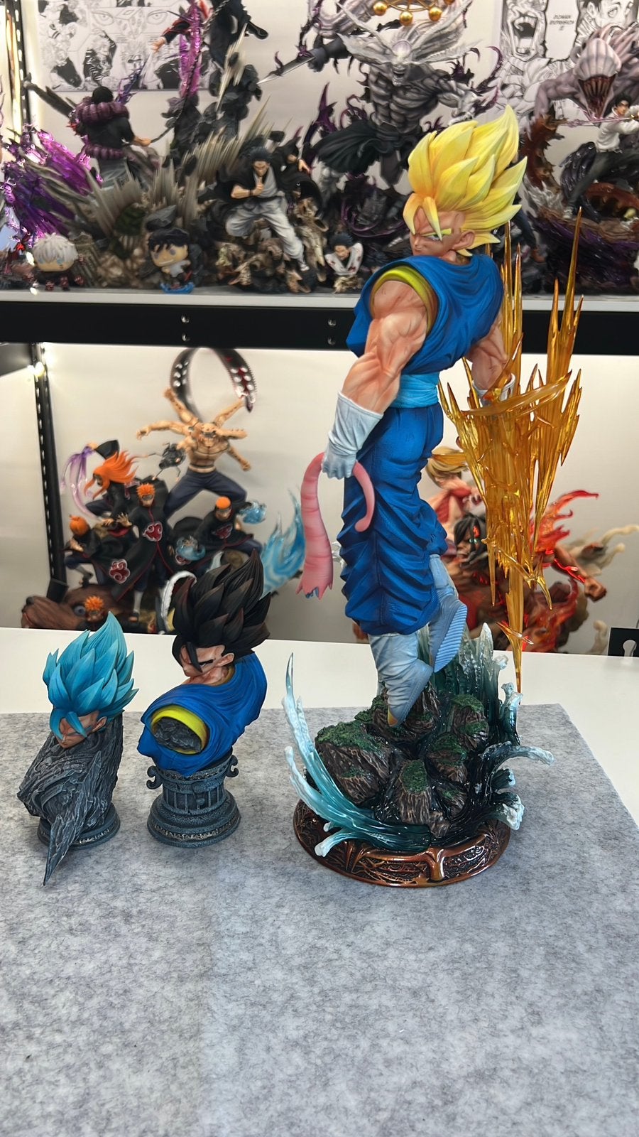 Figurine Vegeto vegito recast dragon ball Z 42 CM 1/6, Collections, Enlèvement ou Envoi