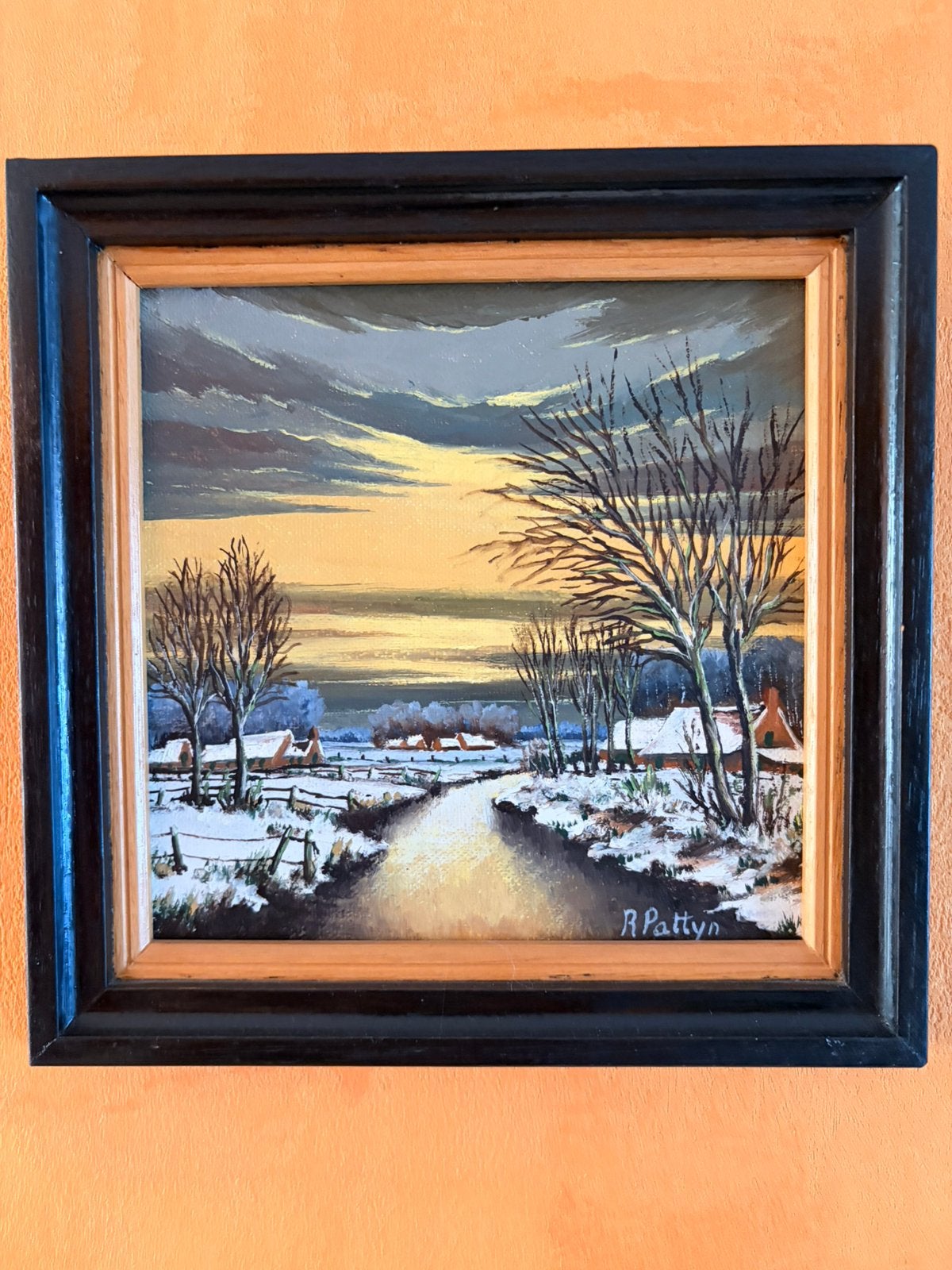 2 schilderijtjes, Antiquités & Art, Art | Peinture | Classique, Enlèvement