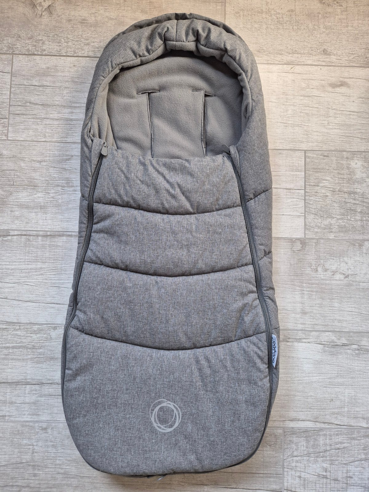 Bugaboo Voetenzak Grey Melange, Kinderen en Baby's, Kinderwagens en Combinaties, Ophalen of Verzenden, Zo goed als nieuw, Bugaboo