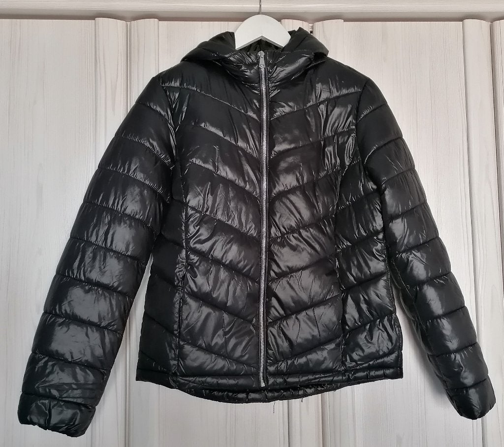 Winterjas C&A,maat 42, Zwart, Maat 42/44 (L), Ophalen of Verzenden, Zo goed als nieuw