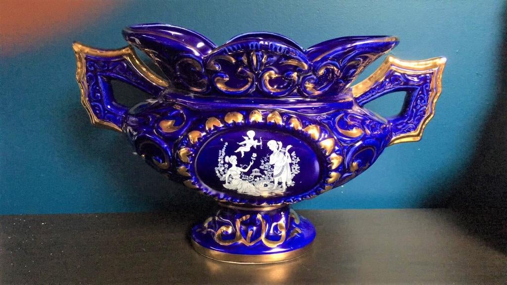 Magnifique ancien vase 30cm, Enlèvement ou Envoi