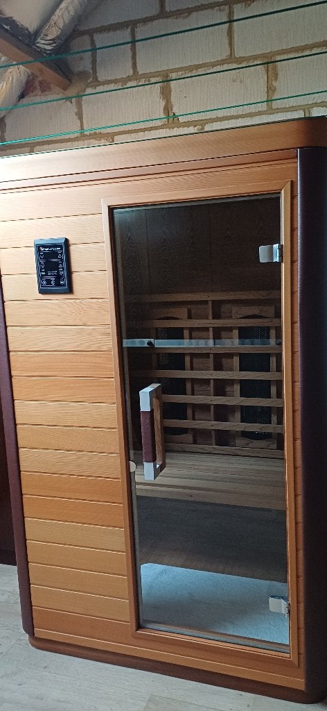 INFRAROODSAUNA, Ophalen, Zo goed als nieuw, Infrarood, Complete sauna
