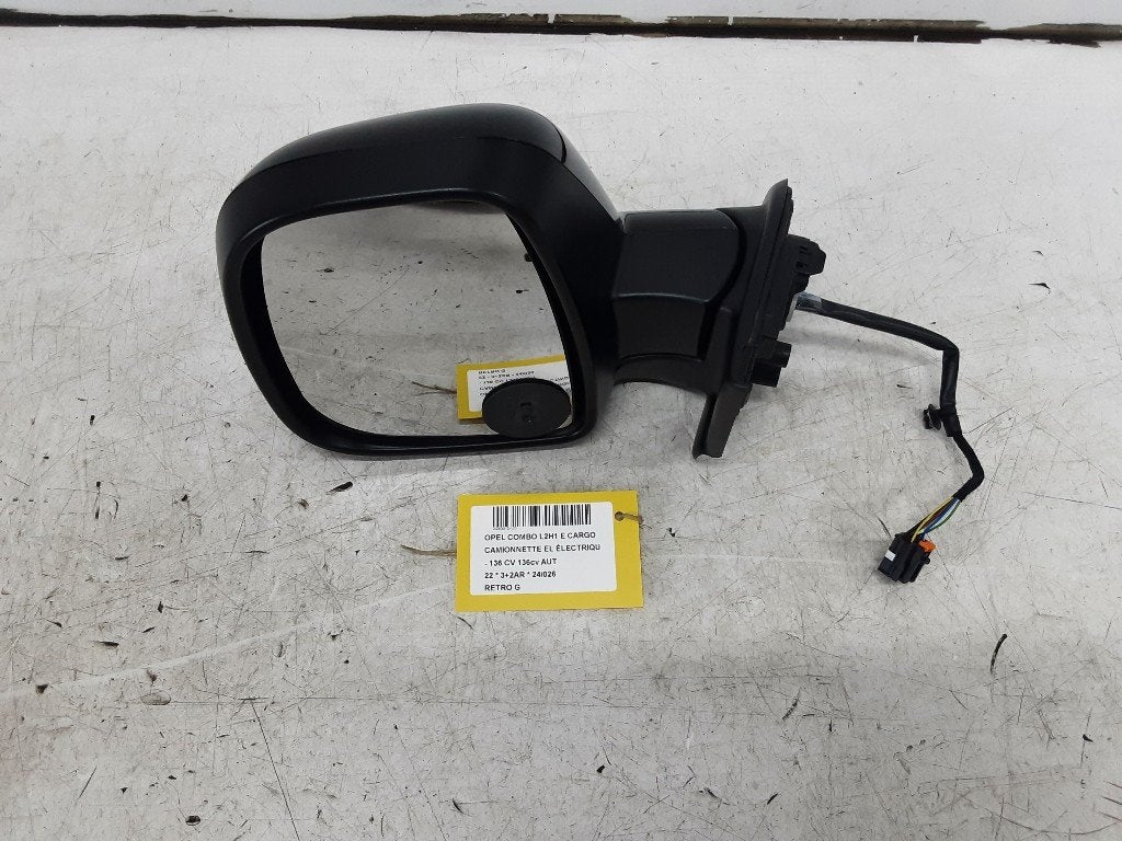 RETROVISEUR EXTERIEUR GAUCHE Opel Combo Cargo (51967K01), Autos : Pièces & Accessoires, Opel, Opel Automobile GmbH, Utilisé, Kontakt-opel@opel.com