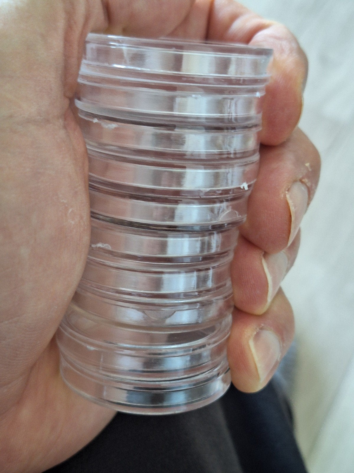 lege capsules 10 stuks of 25 stuks 38 mm, Ophalen of Verzenden