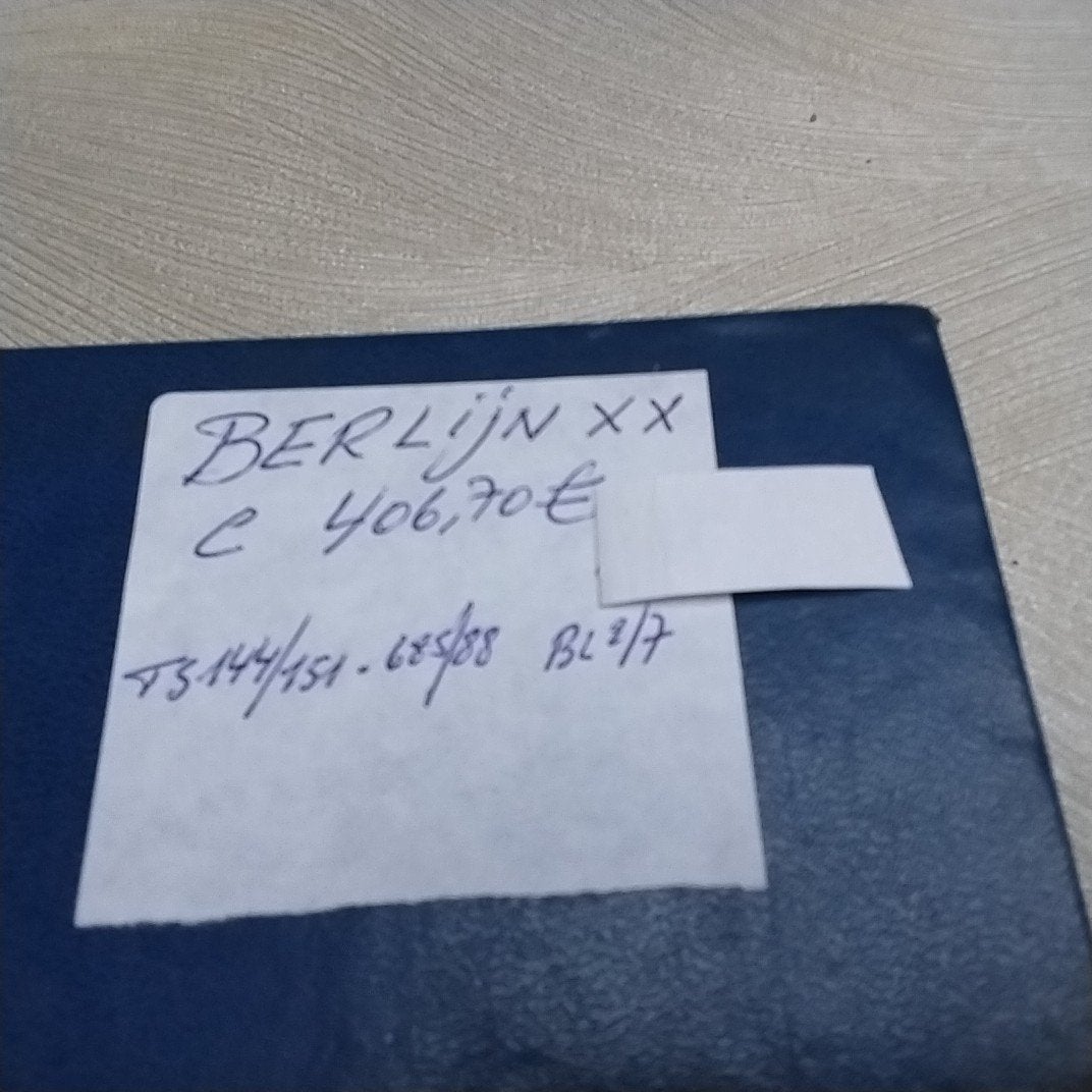 BERLIJN XX tussen 144/688 ,blok 2/7 cote 406,70 €, Timbres & Monnaies, Timbres | Albums complets & Collections, Enlèvement ou Envoi
