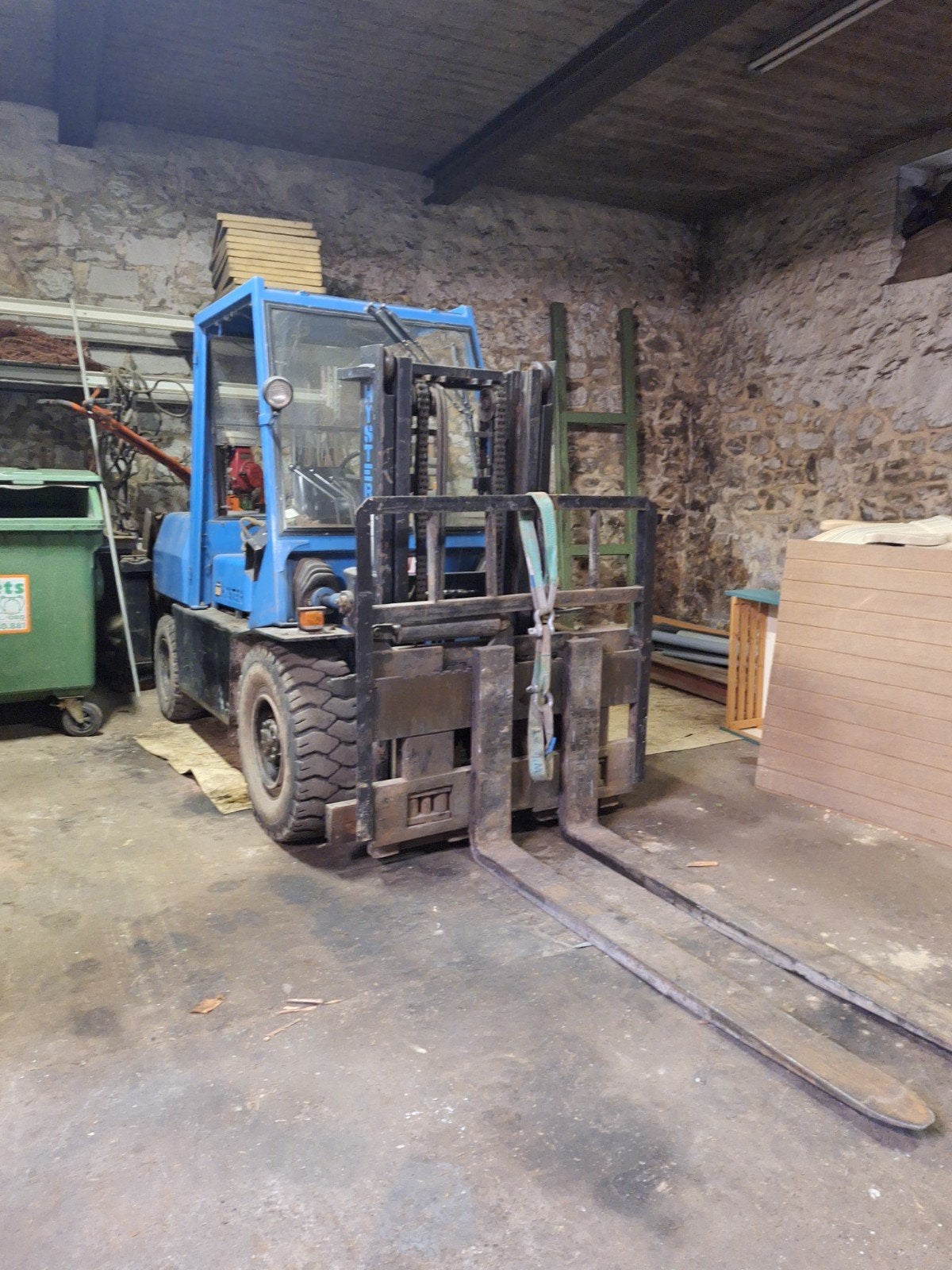 Chariot elevateur Hyster h400xl6, Articles professionnels, Diesel, Hyster, Enlèvement, Plus de 4 000 kg