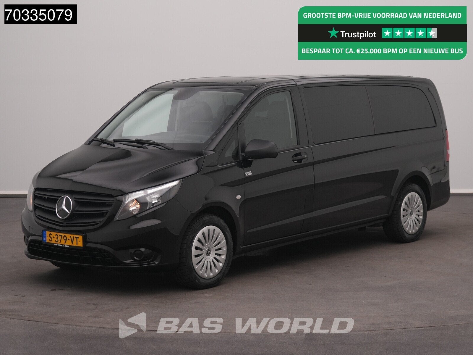 Mercedes Vito 114 Incl.BPM/Ex.BTW Personenvervoer Automaat 9, Gebruikt, Euro 6, 4 cilinders, 136 pk
