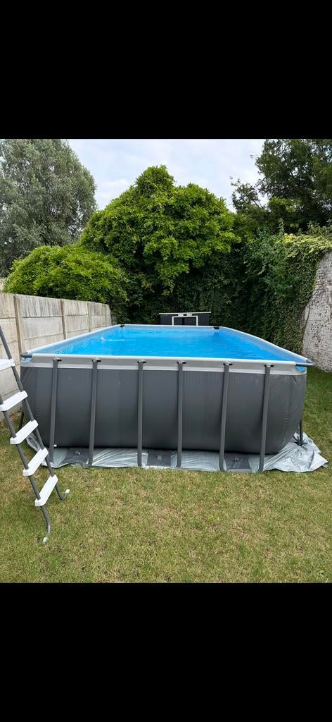 PISCINE ULTRA XTR INTEX (L)7,32m x(l)3,66m  x(H)1,32m, Enlèvement, Comme neuf