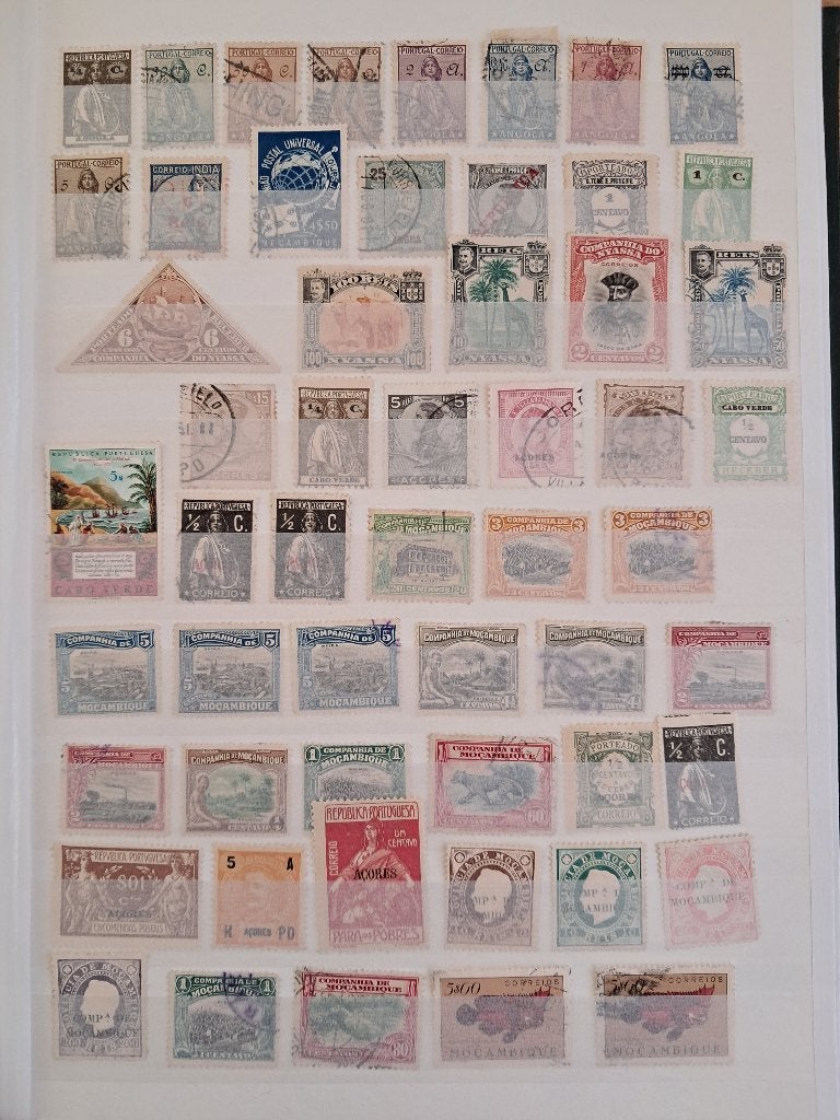 lot de timbres des colonies portugaises, à échanger, Enlèvement ou Envoi