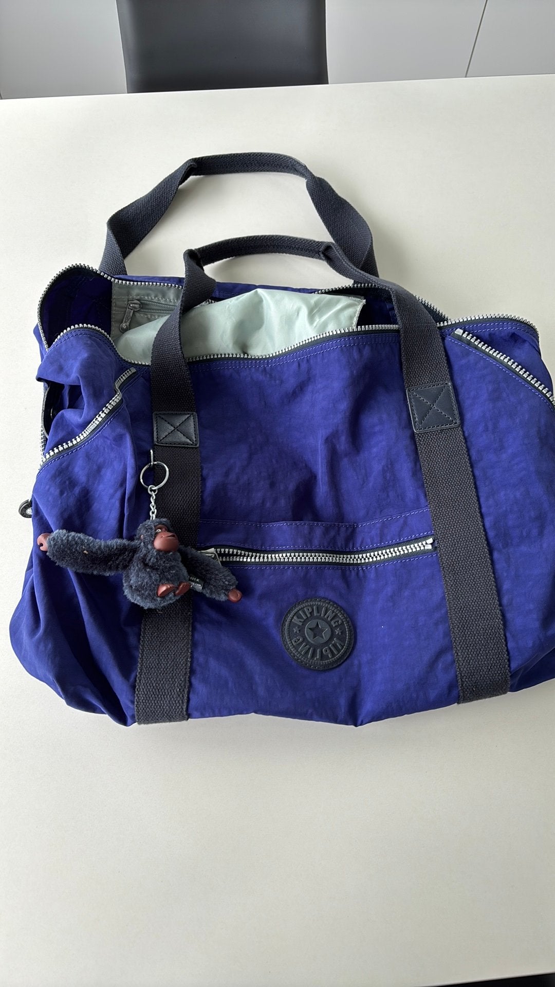 Kipling "Art M" reisshopper / weekendtas, Ophalen of Verzenden, Zo goed als nieuw