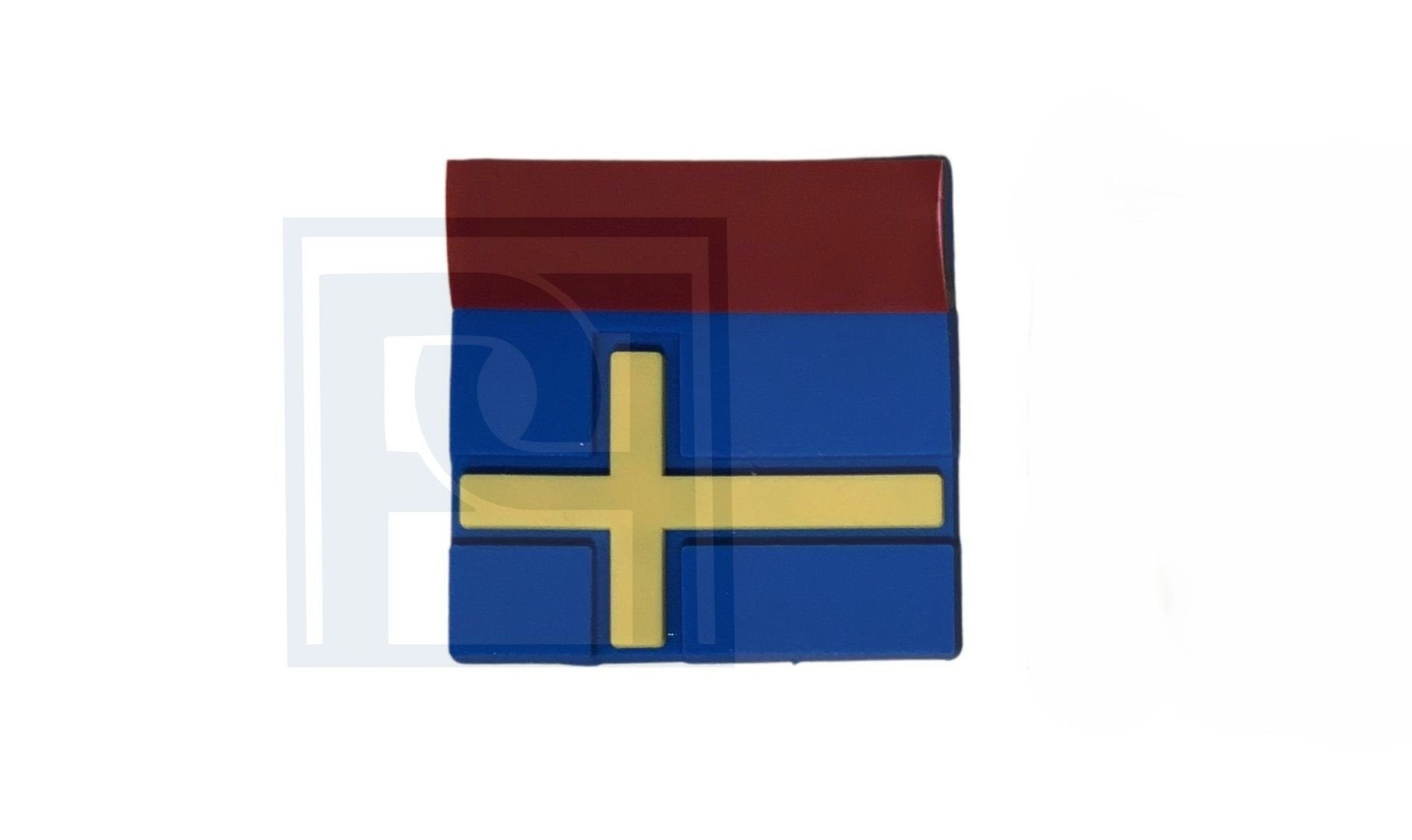 Volvo Zweedse Vlag 3D Autosticker - voor Volvo XC40 XC60 XC9, Ophalen of Verzenden, Nieuw